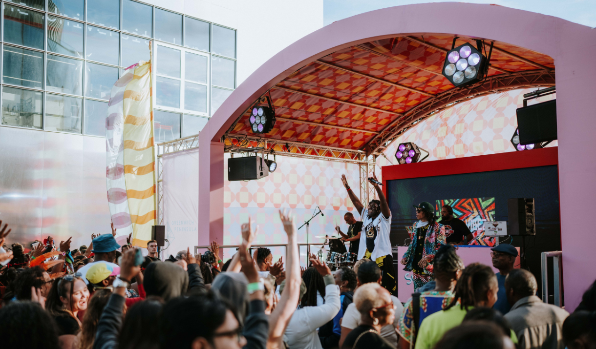 Turning Tides Festival on Greenwich Peninsula